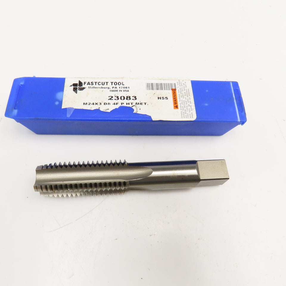 Fastcut Tool 23083 M24 x 3.0 D8 HSS 4 Flute Plug Tap