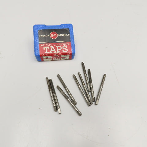 Hanson Whitney 72057 M5 x 0.8 D-4 4 Flute Metric Plug Tap Lot Of 9