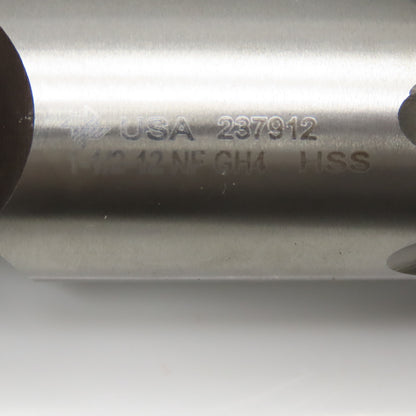 Fastcut Tools 1-1/2"-12 NG GH4 HSS Plug Tap 6 Flute