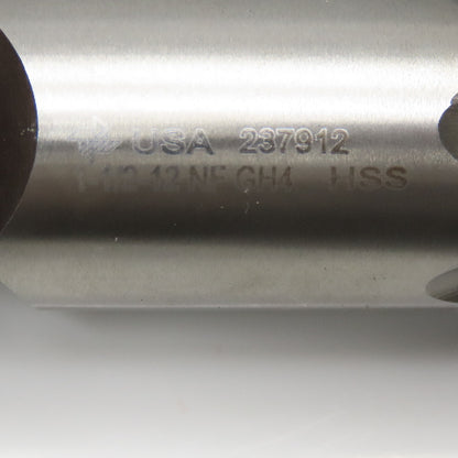 Fastcut Tools 1-1/2"-12 NG GH4 HSS Plug Tap 6 Flute