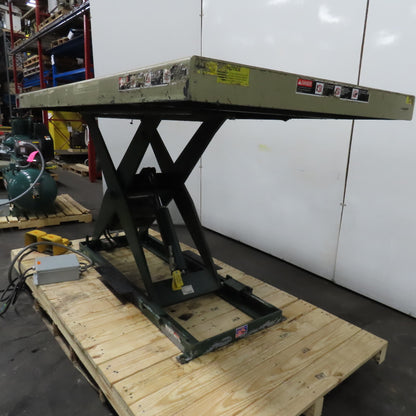 Southworth 2000Lbs 96" x 48" Scissor Lift Table 9"-56" Lift 230/460V 3Ph