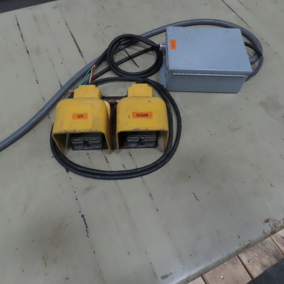 Southworth 2000Lbs 96" x 48" Scissor Lift Table 9"-56" Lift 230/460V 3Ph