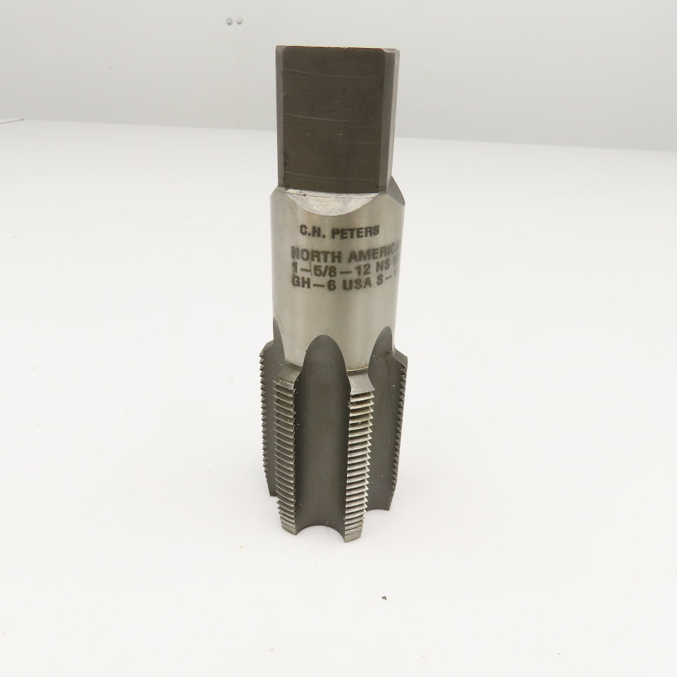 North American 1-5/8"-12 NS HS GH-6 Plug Tap 6 Flute