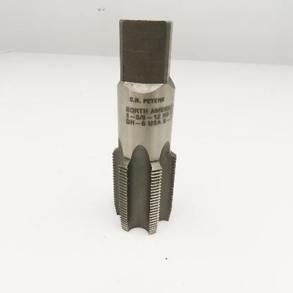 North American 1-5/8"-12 NS HS GH-6 Plug Tap 6 Flute