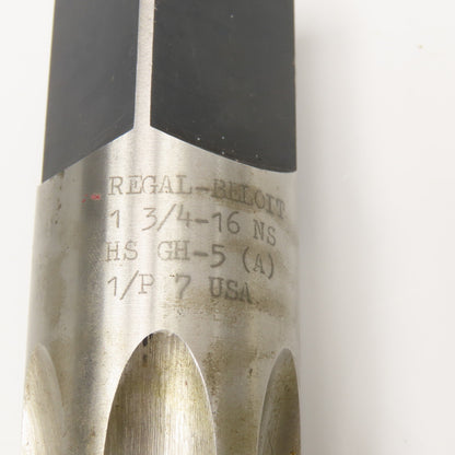 Regal Beloit 1-3/4"-16 NS HS GH-5 Plug Tap 6 Flute USA