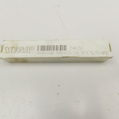 Vega 74630 XHP-MB M16 x 1.5 D6 3FX Spiral 3 Flute Bottoming Tap