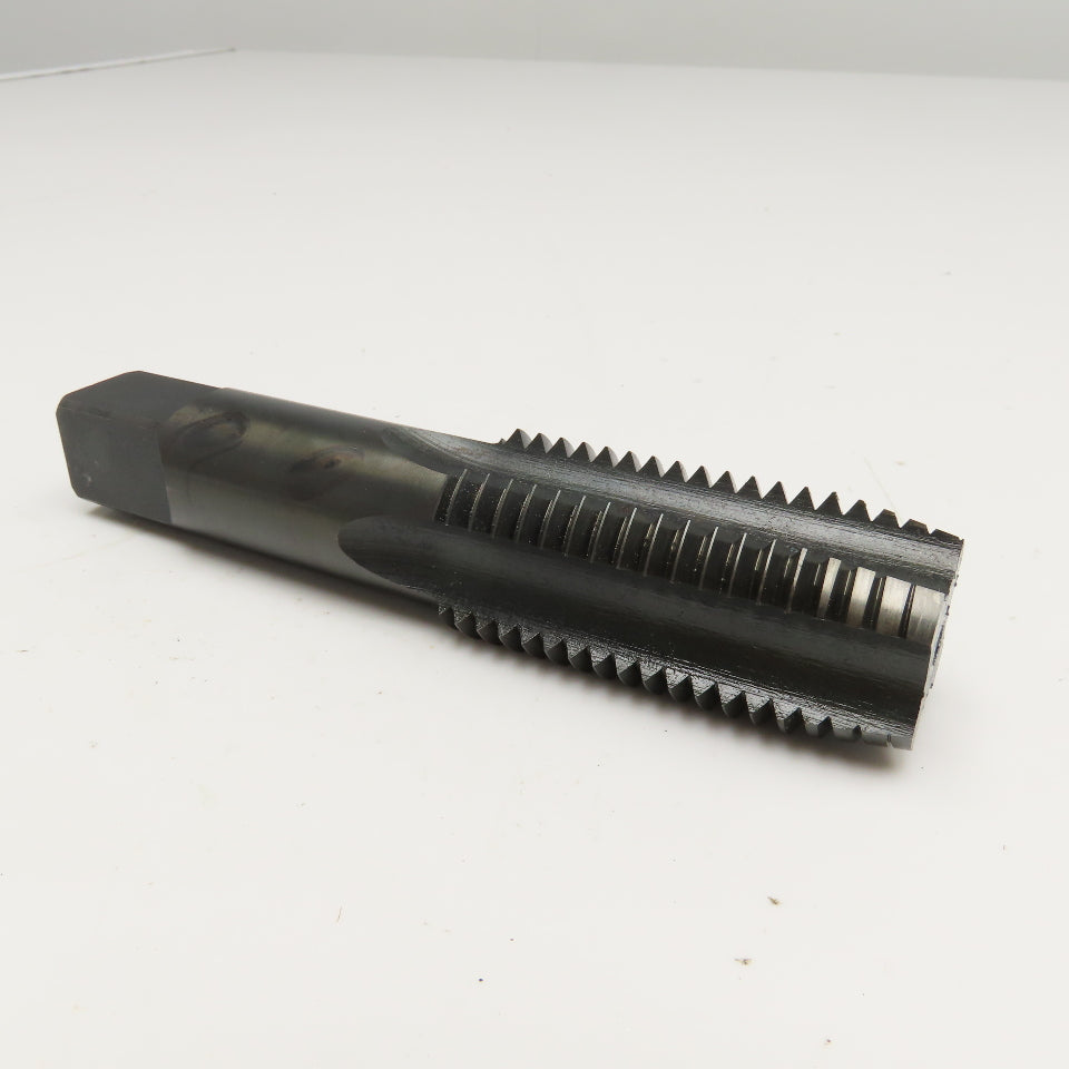 1-1/4"-7 UNF GH4 HSS 4 Flute Straight Plug Tap Black Oxide