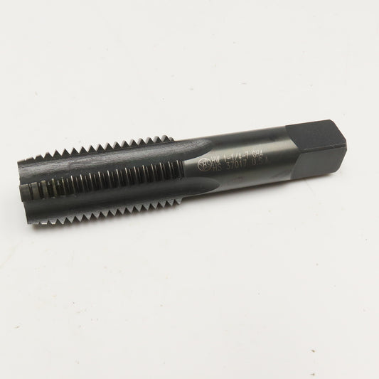 1-1/4"-7 UNF GH4 HSS 4 Flute Straight Plug Tap Black Oxide
