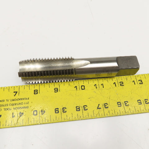 Union Butterfield 1-1/4"-7 NC HSG GH4 4 Flute Straight Plug Tap