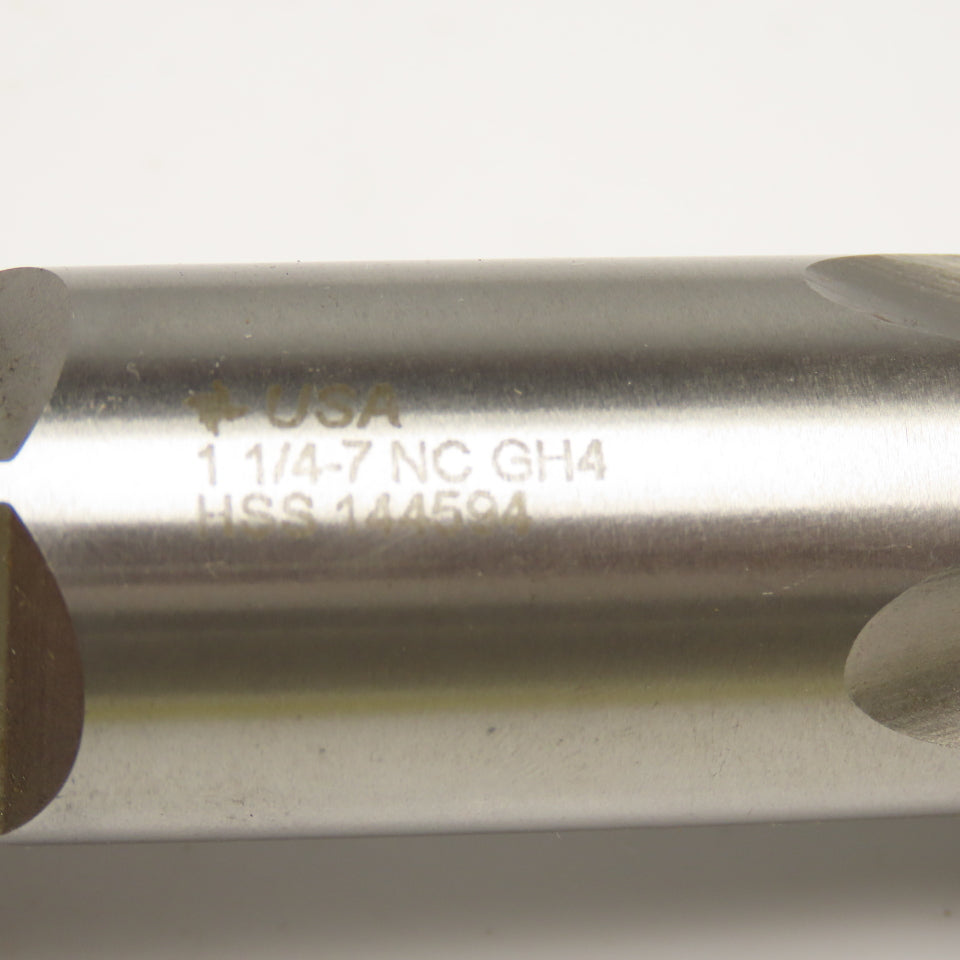 Fastcut Tools 1-1/4"-7 NC HSS GH4 4 Flute Straight Plug Tap