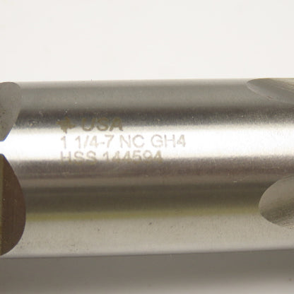 Fastcut Tools 1-1/4"-7 NC HSS GH4 4 Flute Straight Plug Tap