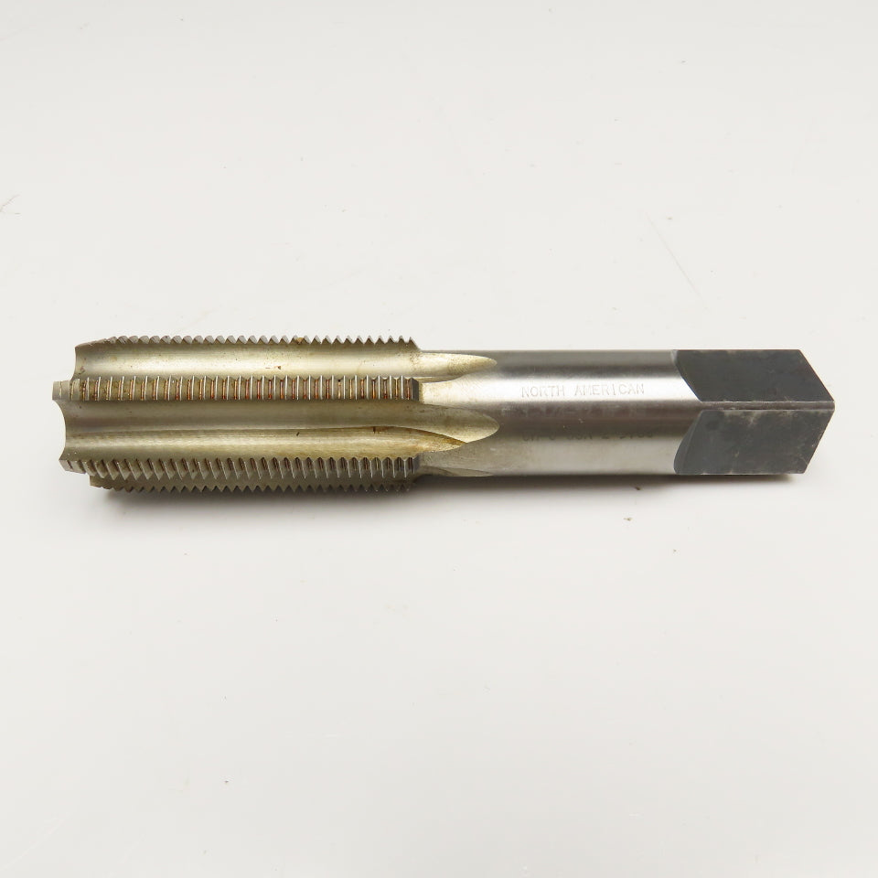 North American 1-1/4"-12 NF HS GH6 6 Flute Straight Plug Tap