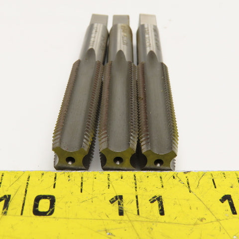 North American M12 x 1.25 Metric 4 Flute Straight Plug Tap Lot Of 3