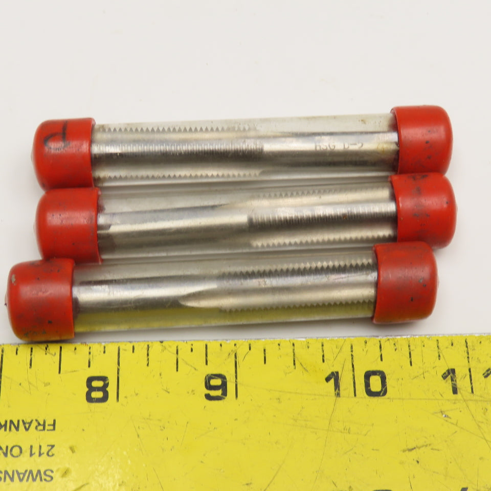North American M12 x 1.25 Metric 4 Flute Straight Plug Tap Lot Of 3