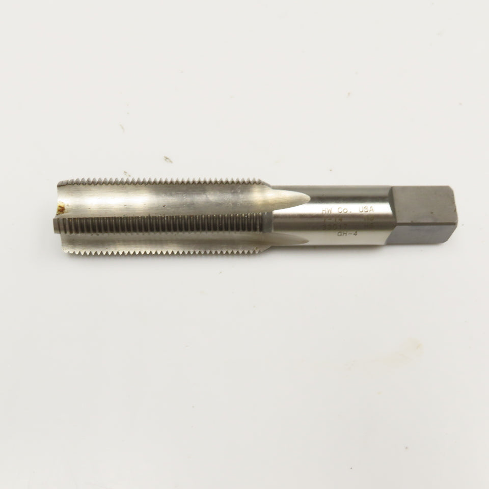 Hanson Whitney 1"-14 NS HS GH-4 4 Flute Straight Plug Tap