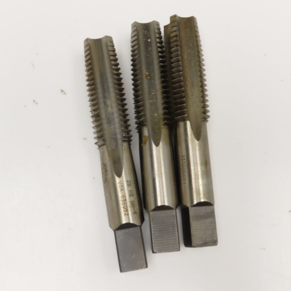 Hanson 7/8"-9 NC HS GH4 4 Flute Plug Tap Used Lot Of 3