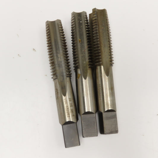 Hanson 7/8"-9 NC HS GH4 4 Flute Plug Tap Used Lot Of 3