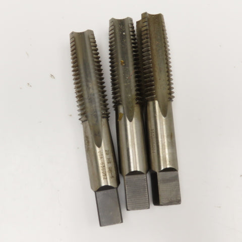 Hanson 7/8"-9 NC HS GH4 4 Flute Plug Tap Used Lot Of 3