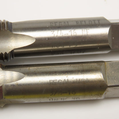 Regal Beloit 3/4"-16 NF HSS 4 Flute Straight Bottoming Tap Used Lot Of 2