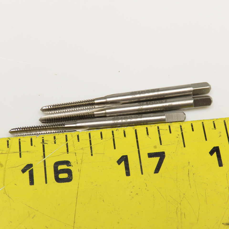 Hanson Whitney 4-40 GH-2 3 Flute Plug Tap Lot Of 3