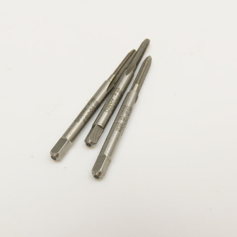 Hanson Whitney 4-40 GH-2 3 Flute Plug Tap Lot Of 3