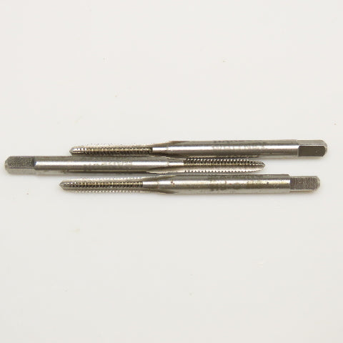 Hanson Whitney 4-40 GH-2 3 Flute Plug Tap Lot Of 3