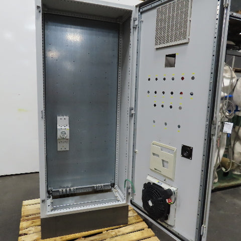 Rittal ES 5884 79" x 31" x 14" Electrical Enclosure W/ Back Entry 80A Disconnect