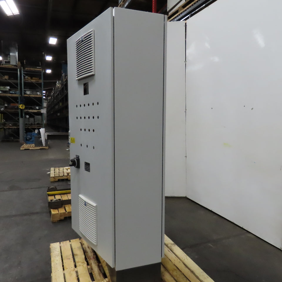 Rittal ES 5884 79" x 31" x 14" Electrical Enclosure W/ Back Entry 80A Disconnect