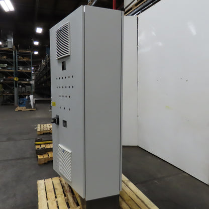 Rittal ES 5884 79" x 31" x 14" Electrical Enclosure W/ Back Entry 80A Disconnect