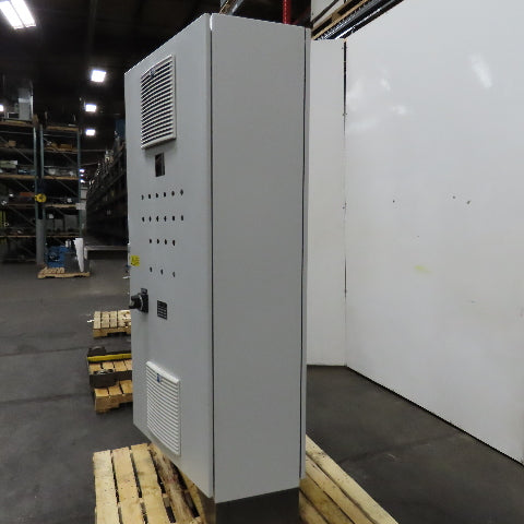 Rittal ES 5884 79" x 31" x 14" Electrical Enclosure W/ Back Entry 80A Disconnect