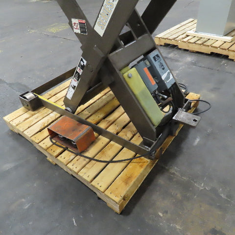 Autoquip 36S25 2500Lbs. 48"x24" Hydraulic Scissor Lift Table 6-42" Lift 230/460V 3Ph