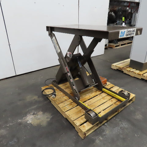 Autoquip 36S25 2500Lbs. 48"x24" Hydraulic Scissor Lift Table 6-42" Lift 230/460V 3Ph