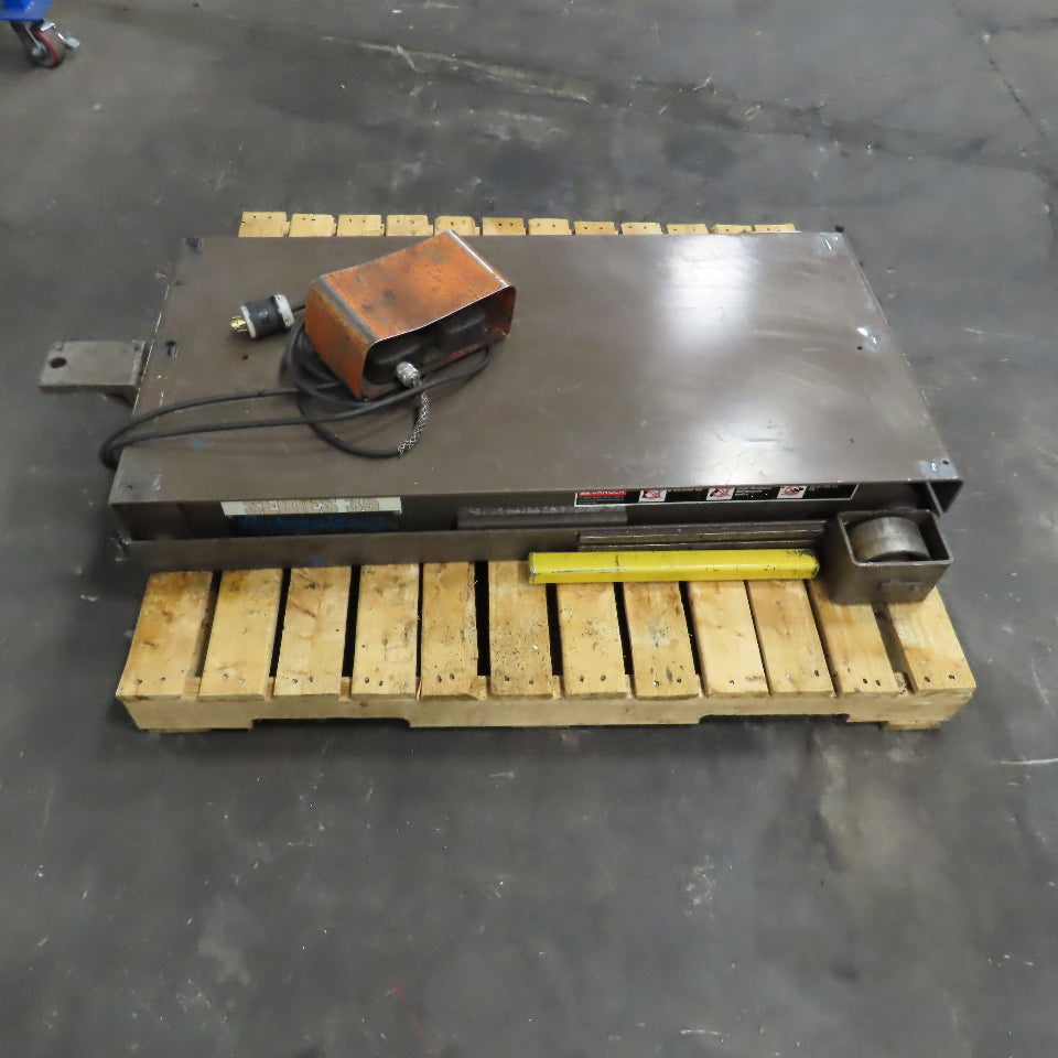 Autoquip 36S25 2500Lbs. 48"x24" Hydraulic Scissor Lift Table 6-42" Lift 230/460V 3Ph