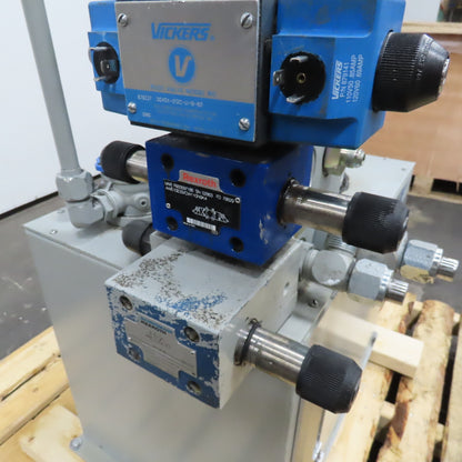Rexroth 43AHAG-10791-0-C 20 Gallon Hydraulic Power Unit 230/460V 10Hp