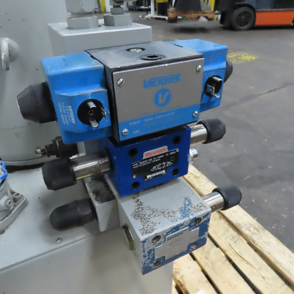 Rexroth 43AHAG-10791-0-C 20 Gallon Hydraulic Power Unit 230/460V 10Hp