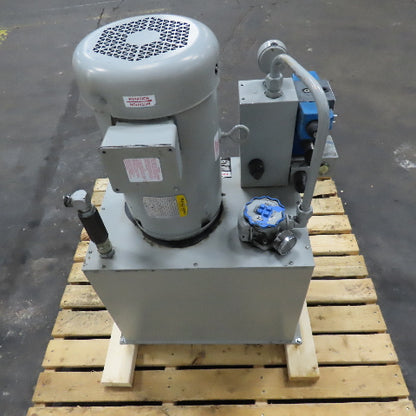 Rexroth 43AHAG-10791-0-C 20 Gallon Hydraulic Power Unit 230/460V 10Hp