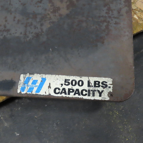 Autoquip 48" x 48" 2500Lbs Capacity Rotating Top for Lift Tables TOP ONLY