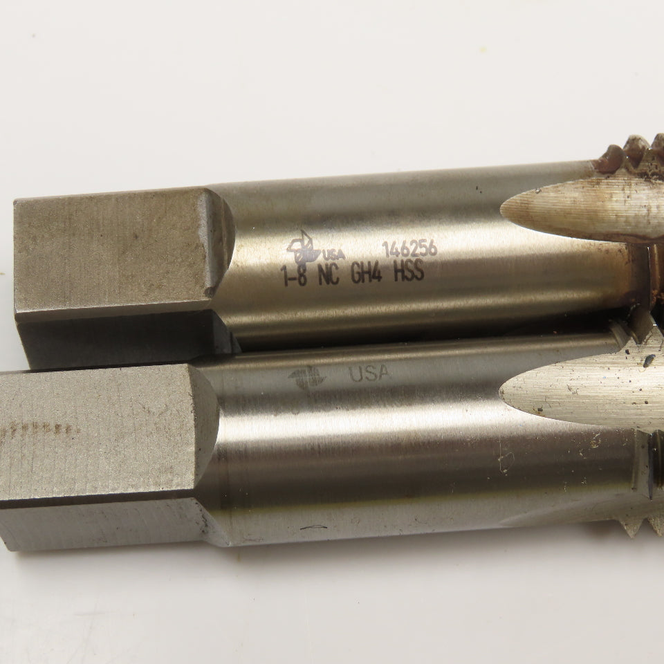 Fastcut Tool 1"-8 NC GH4 Straight 4 Flute Plug Tap Lot Of 2