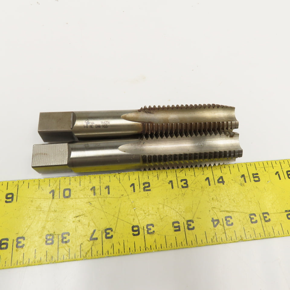 Fastcut Tool 1"-8 NC GH4 Straight 4 Flute Plug Tap Lot Of 2
