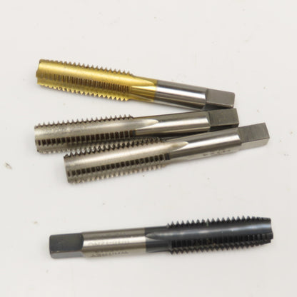 9/16"-12 Plug Tap 4 Flute Mixed USA Manufacturers Lot Of 4