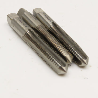 GTD 3/8"-16 NC HS GH3 Straight 4 Flute Plug Tap Lot Of 3