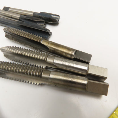 Mixed Lot Plug Bottoming Taps 5/8"-18, 3/4-10, 1/2-20 Lot Of 22