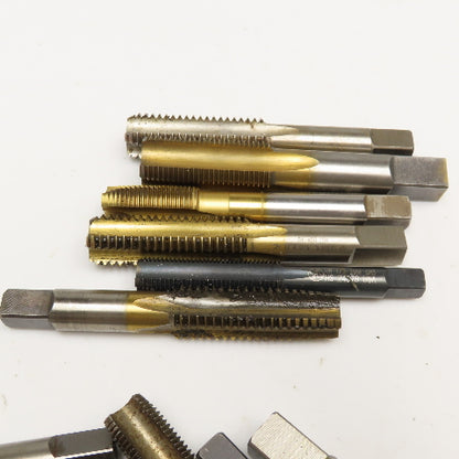 Mixed Lot Plug Bottoming Taps 5/8"-18, 3/4-10, 1/2-20 Lot Of 22