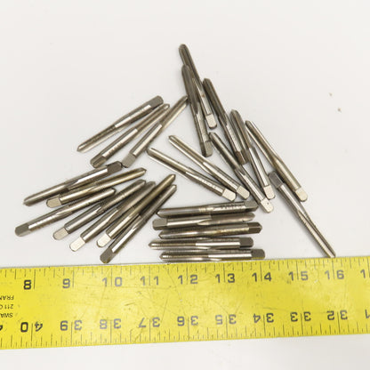 5/16-18 NF Straight 4 Flute Plug Tap Mixed Manufacturers USA Lot Of 24