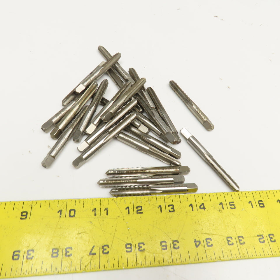 5/16-18 NF Straight 4 Flute Plug Tap Mixed Manufacturers USA Lot Of 24