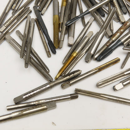 Standard Mixed Lot Bottoming Plug Hand Taps 4-40, 6-32, 12-24 Lot Of 100+