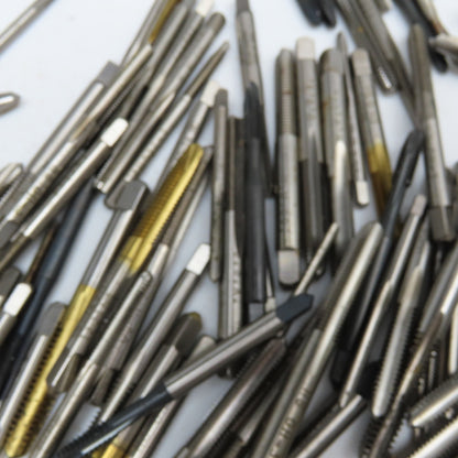 Standard Mixed Lot Bottoming Plug Hand Taps 4-40, 6-32, 12-24 Lot Of 100+