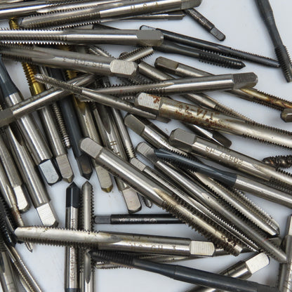 Standard Mixed Lot Bottoming Plug Hand Taps 4-40, 6-32, 12-24 Lot Of 100+