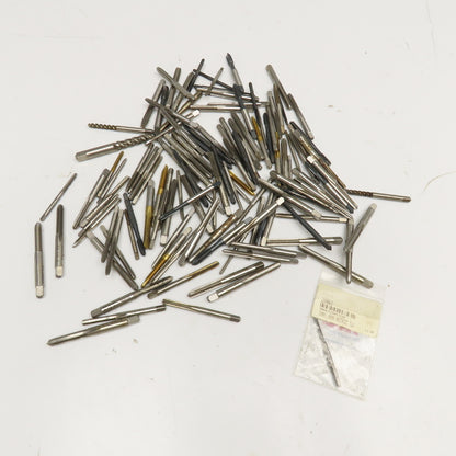 Standard Mixed Lot Bottoming Plug Hand Taps 4-40, 6-32, 12-24 Lot Of 100+