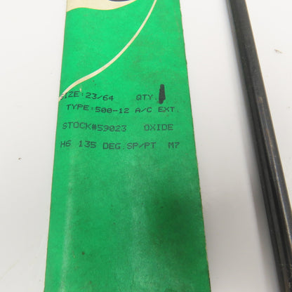PTD Extra Length HSS Brite Finish Drill Bits 23/64", 29/64" x 12" Lot Of 3